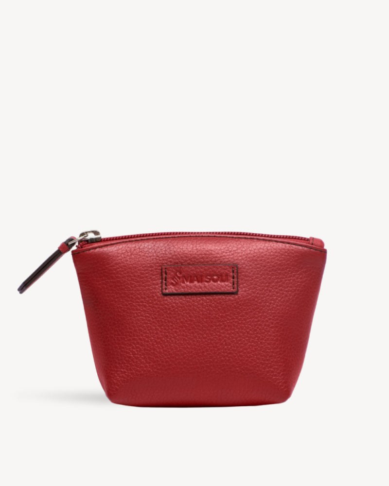 Paris Small Essential Pouch - Red