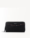 Charlotte Zip-around Wallet - Black