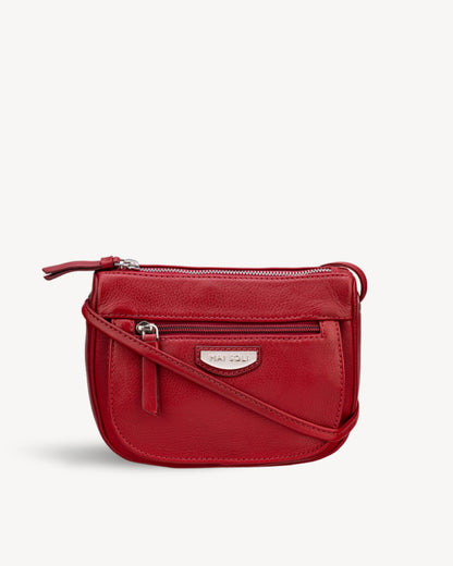 Roma Crossbody Sling Bag - Red