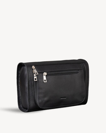 Barrel Toiletry Bag - Black