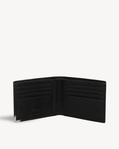 Elite RFID Protected Bifold Wallet - Black Beige