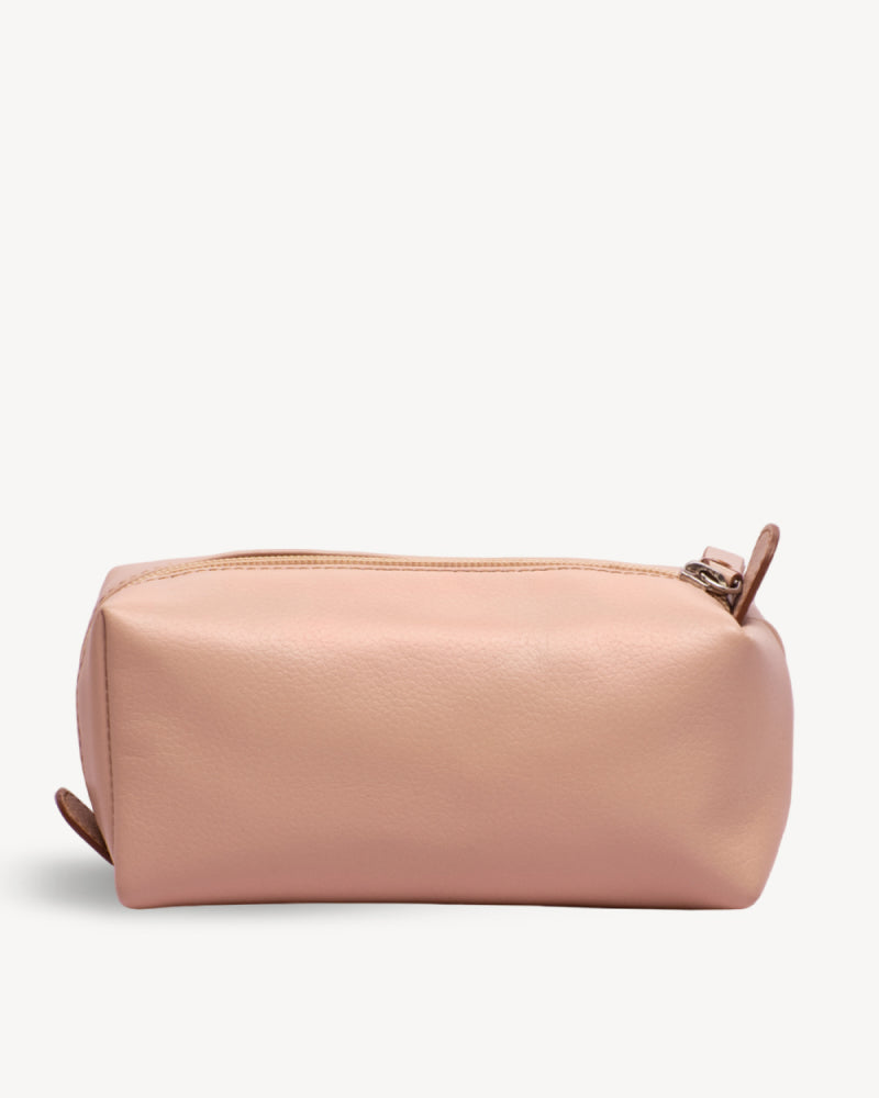 London Cosmetic Case - Nude Pink