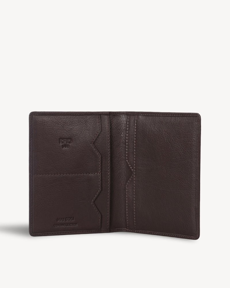 Harbor Travel Wallet - Brown