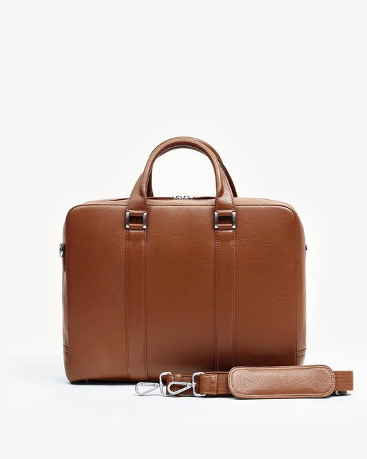 Monograph Briefcase 15.6" - Camel