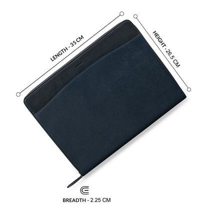 City - Laptop Sleeve and Document Holder - Navy