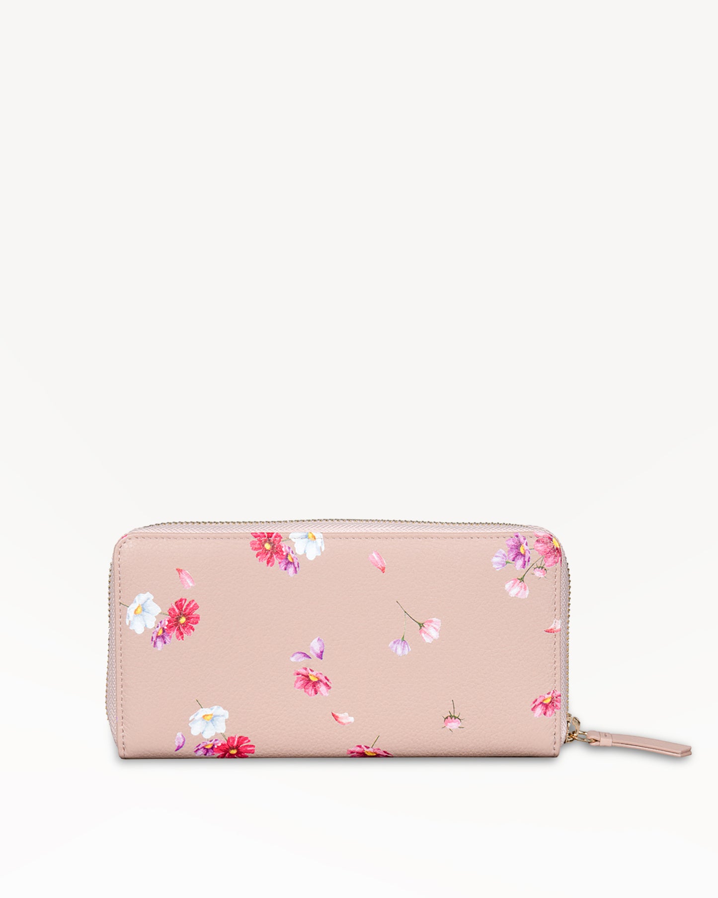 Cosmos Zip-around Wallet - Nude Pink