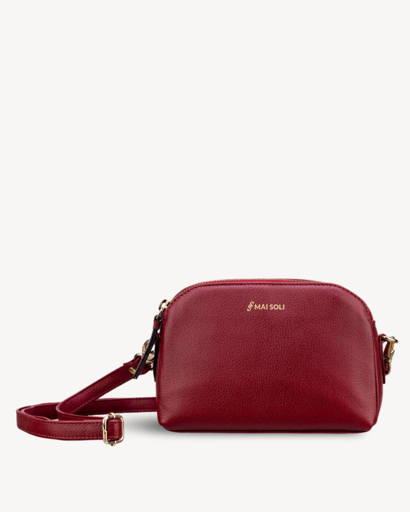 Emma Mini Crossbody Sling Bag - Berry