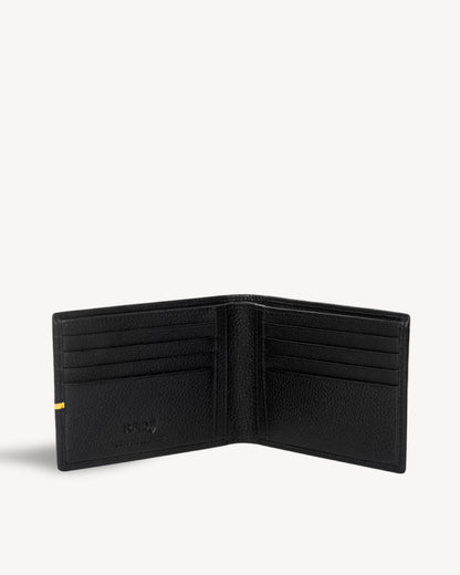 Astro RFID Protected Bifold Wallet  - Black Yellow