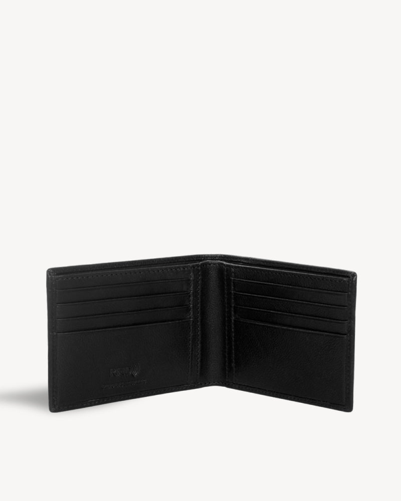 Ranger RFID Protected Bifold Wallet - Black