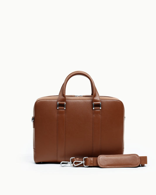 Monograph Briefcase 14" - Camel