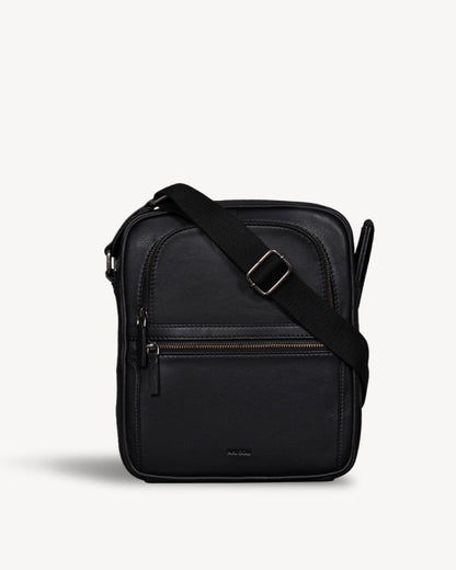 Roadie Large Crossbody Bag - Black