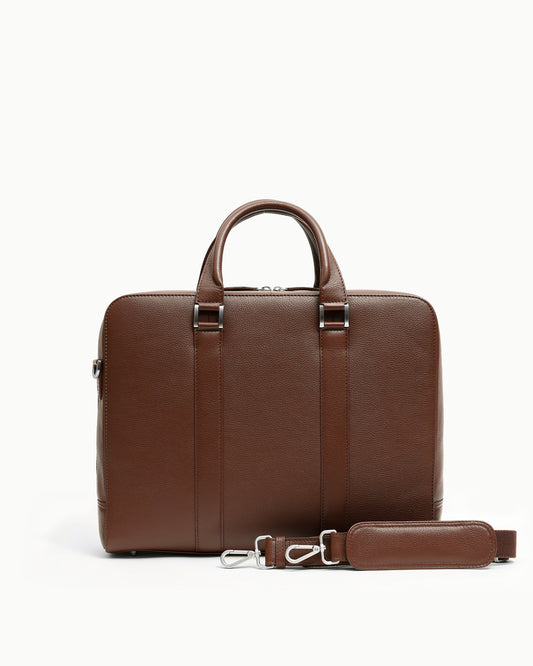 Monograph Briefcase 15.6" - Walnut Brown
