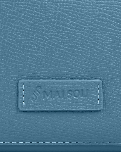 Claire Mini Envelope Clutch - Sky Blue