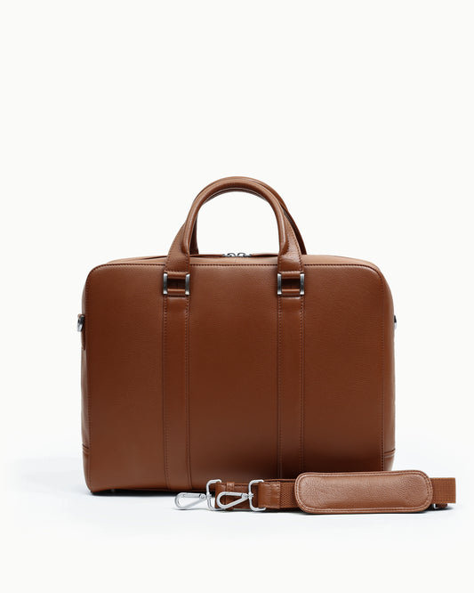Monograph Briefcase 15.6" - Camel