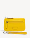 Virginia Small Slim Wristlet Pouch - Yellow