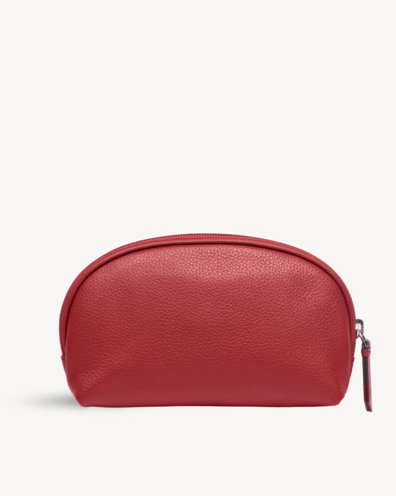 Dome Large Cosmetic Case - Red