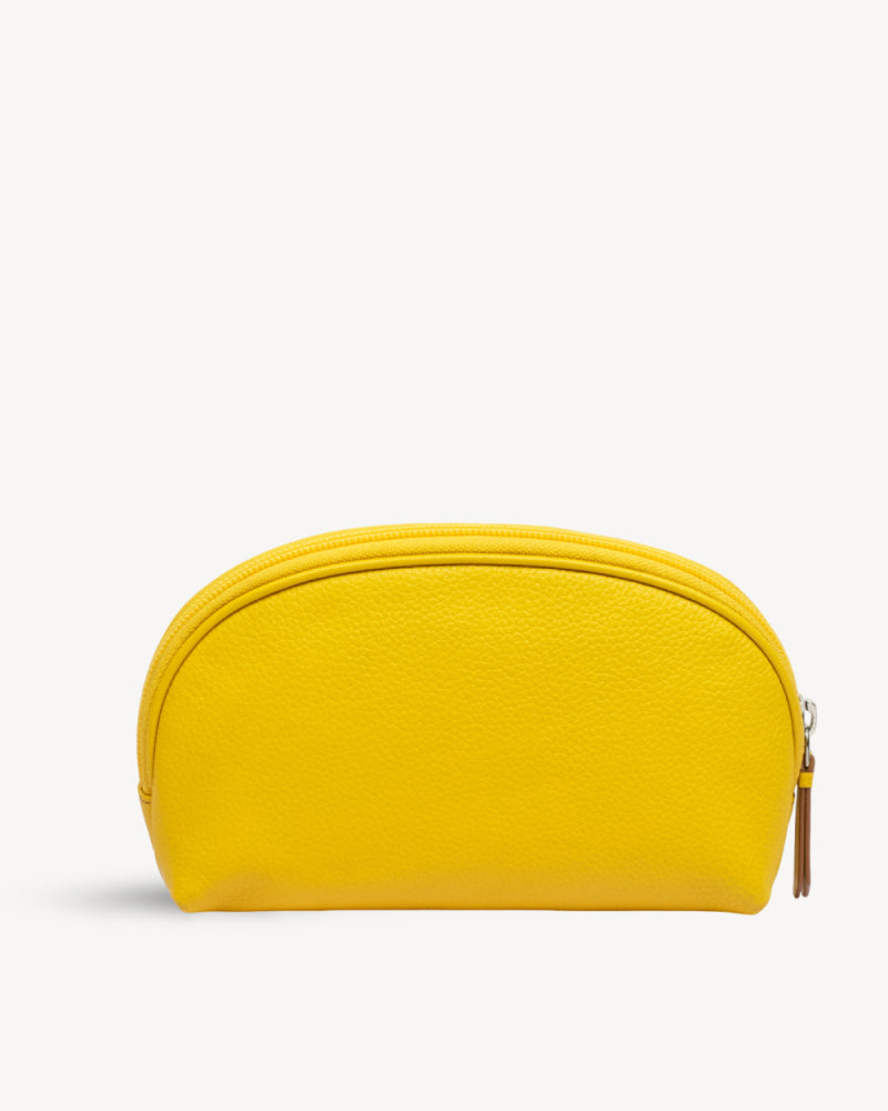 Dome Large Cosmetic Case - Yellow