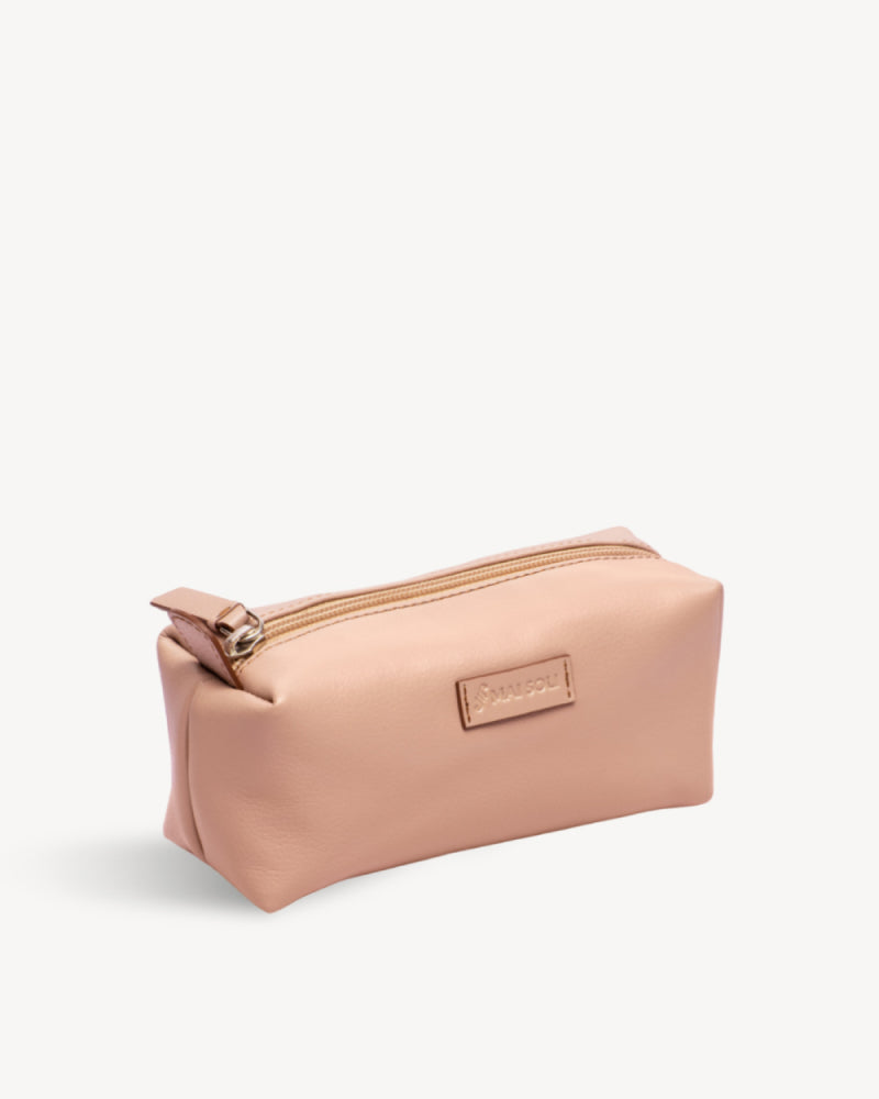 London Cosmetic Case - Nude Pink