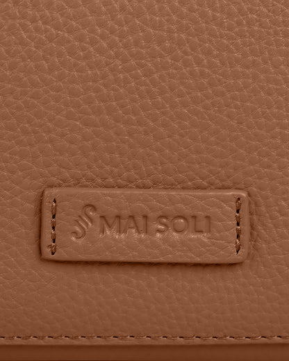 Claire Mini Envelope Clutch - Hazelnut