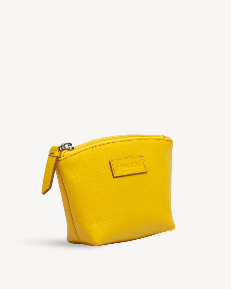 Paris Small Essential Pouch - Yellow