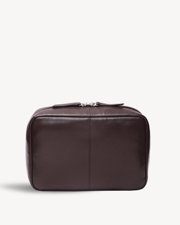 Navigator Toiletry Bag - Dark Brown