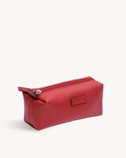 London Cosmetic Case - Red