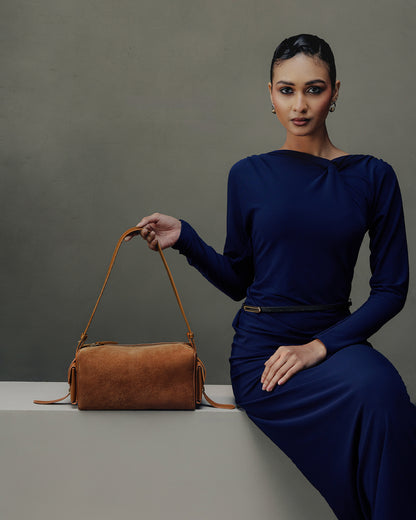 Chord Shoulder Bag  –  Caramel