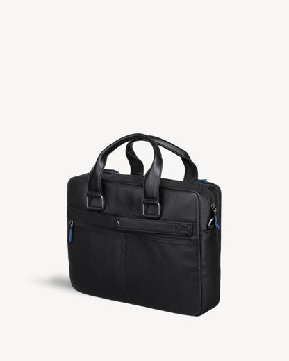Carter Multi-pocket Laptop Bag - Black