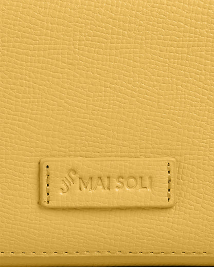 Claire Mini Envelope Clutch - Yellow