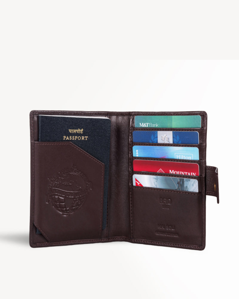 Nomad Travel Wallet- Brown