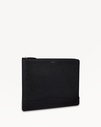 Metro - Slim Laptop Sleeve and Document Holder - Black