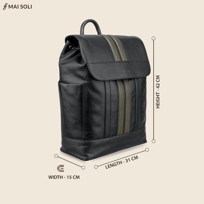 Alpha Large Backpack - Black