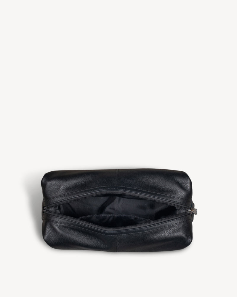 Journey Medium Toiletry Bag - Black