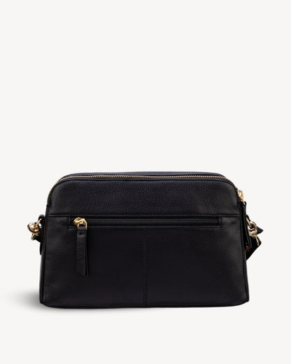 Emma Crossbody Medium Sling Bag - Black