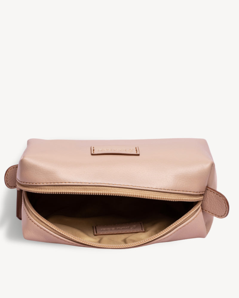 London Cosmetic Case - Nude Pink