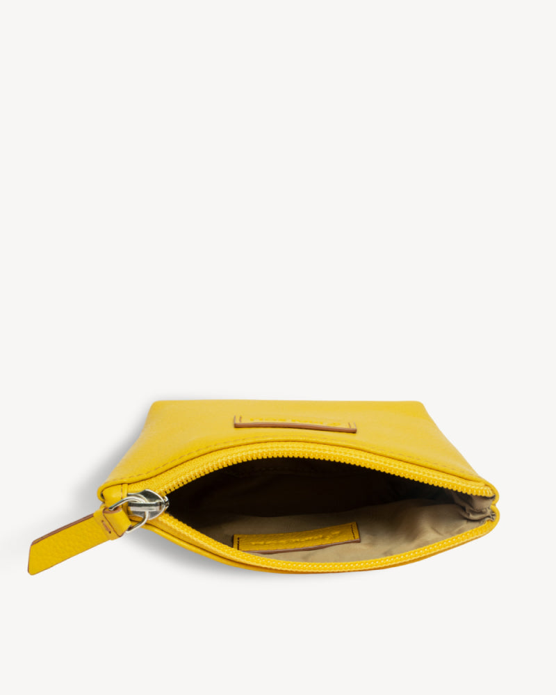 Paris Small Essential Pouch - Yellow