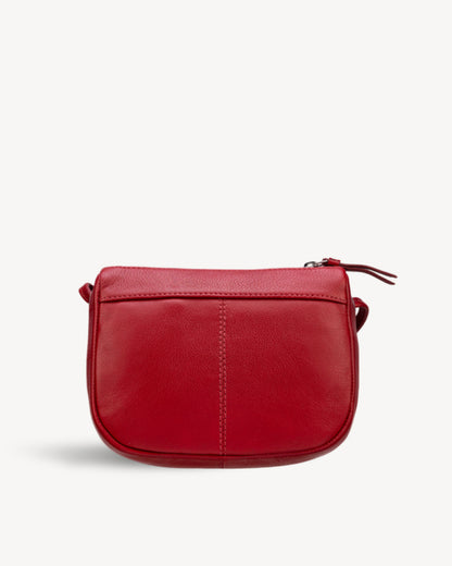 Roma Crossbody Sling Bag - Red