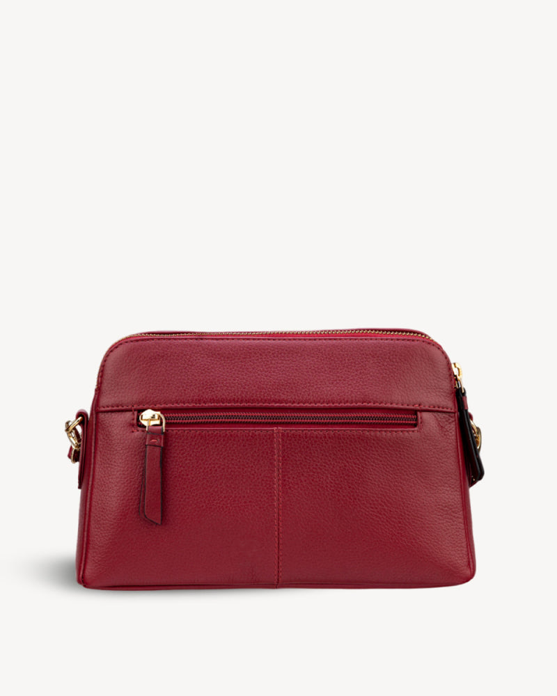 Emma Crossbody Medium Sling Bag - Berry