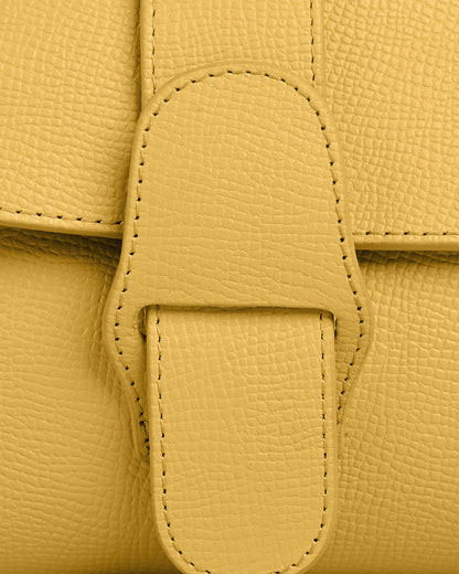 Claire Mini Envelope Clutch - Yellow