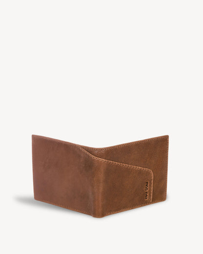 Ranger RFID Protected Bifold Wallet - Brown