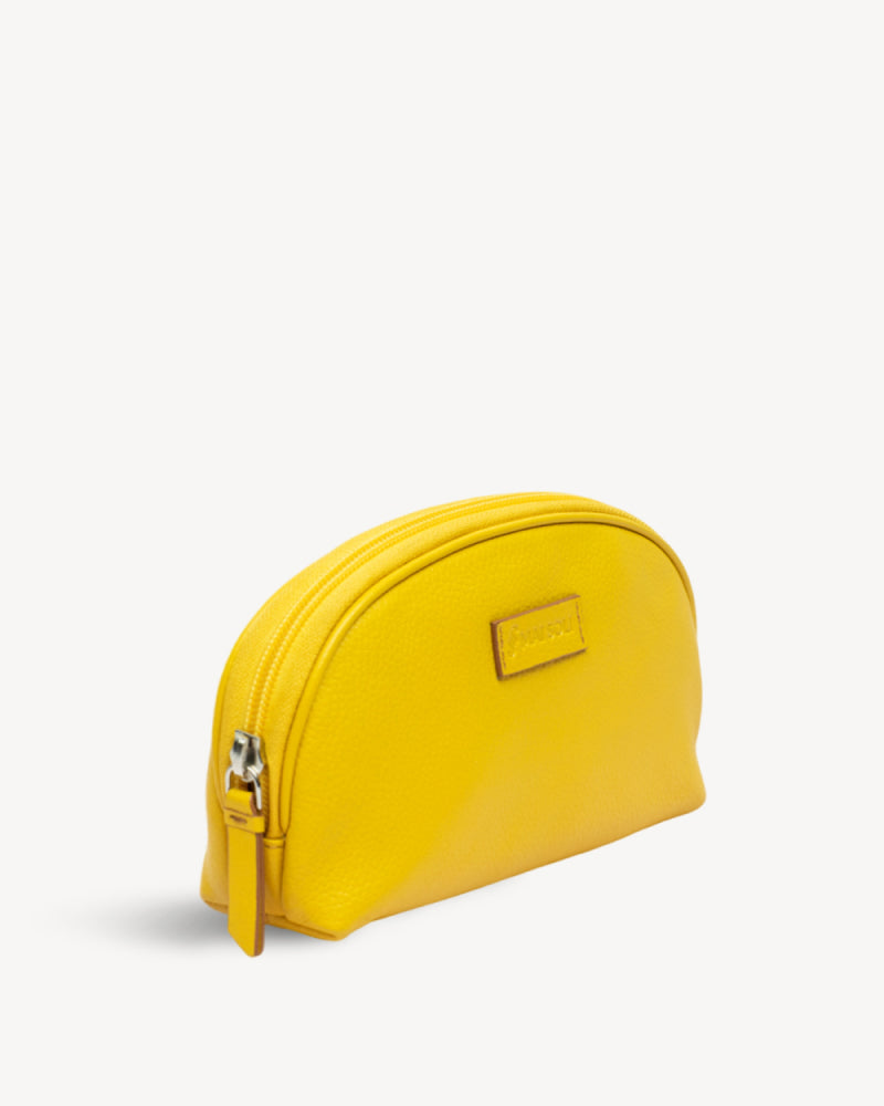 Dome Large Cosmetic Case - Yellow