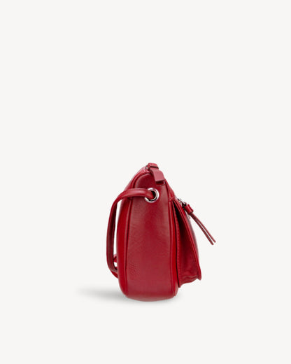 Roma Crossbody Sling Bag - Red