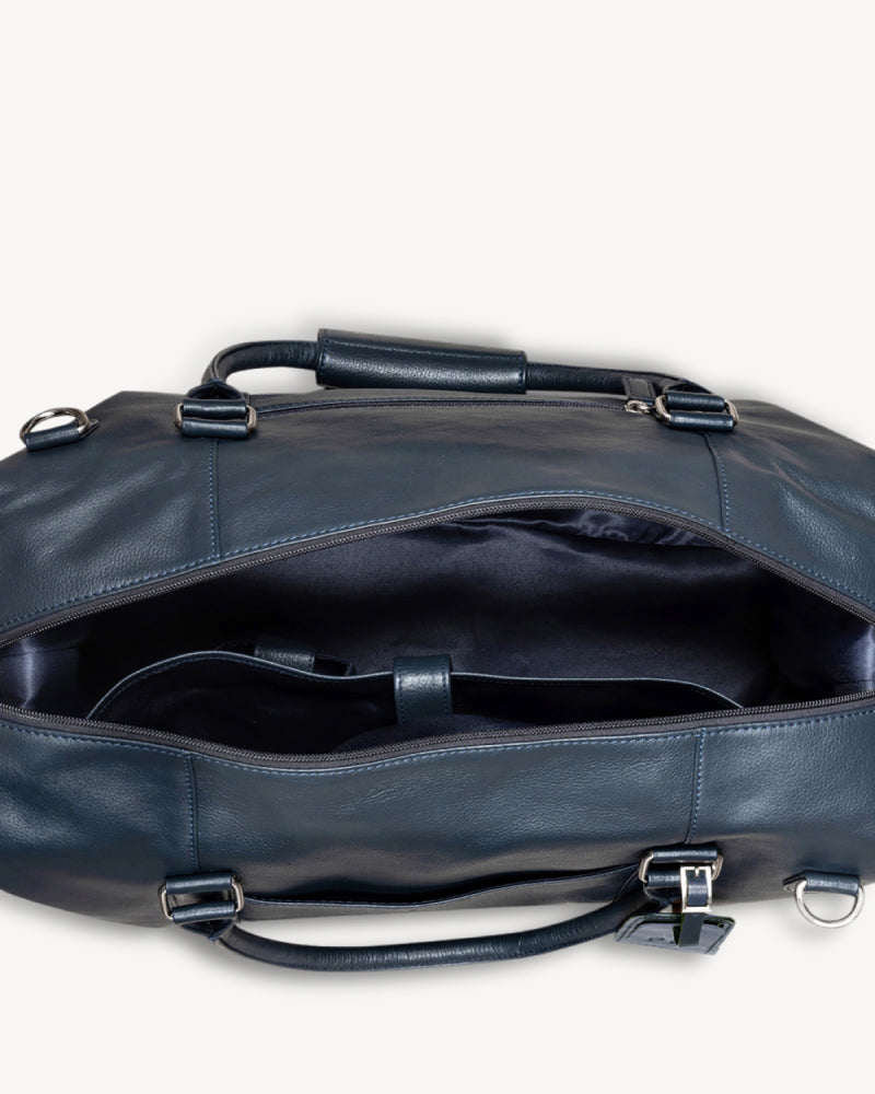 Large Duffel Bag - Navy Blue
