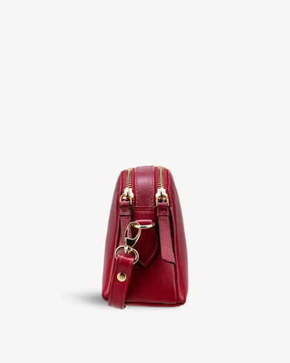 Emma Mini Crossbody Sling Bag - Berry