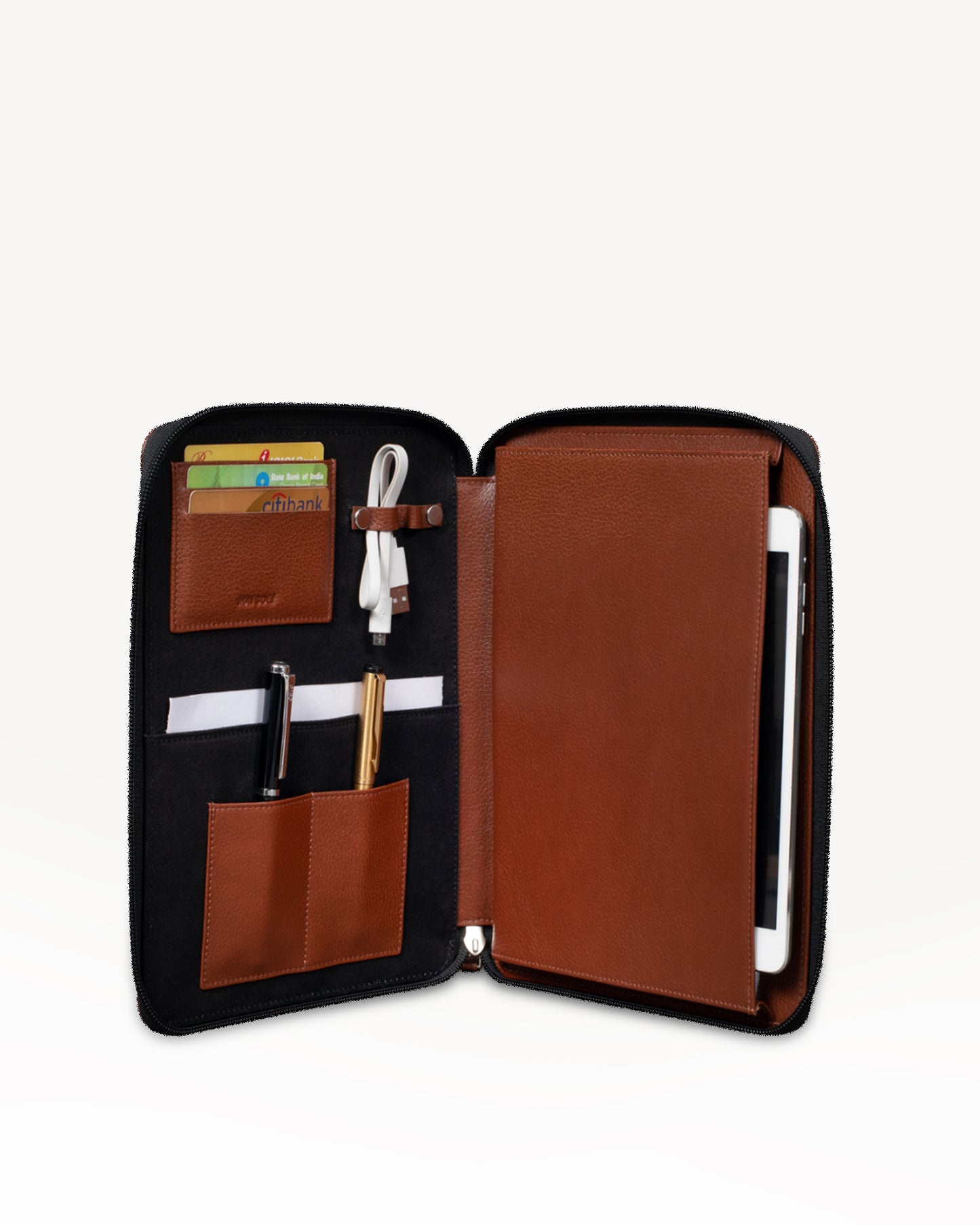 Terry Tablet Folio - Tan