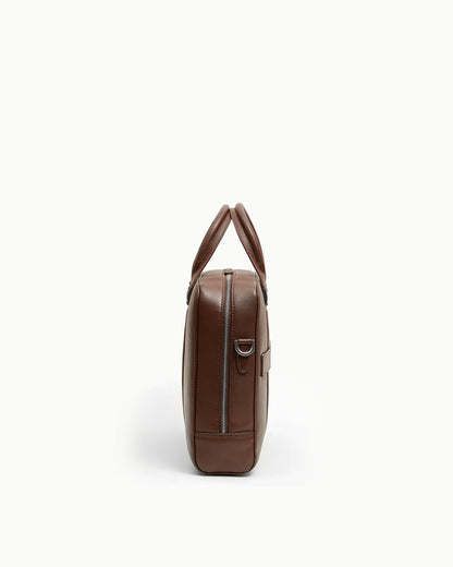 Monograph Briefcase 15" - Walnut Brown