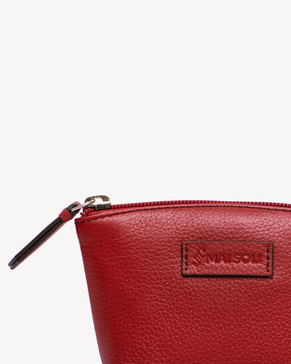 Paris Small Essential Pouch - Red