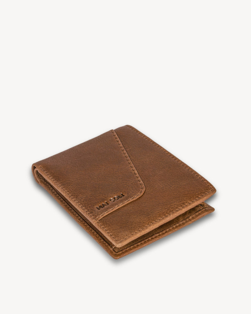 Ranger RFID Protected Bifold Wallet - Brown