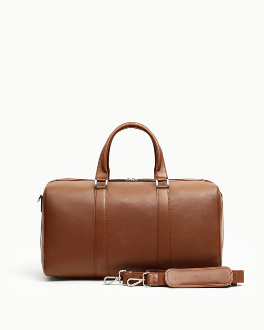 ⁠Monograph Duffle Bag - Camel