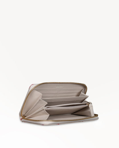 Cosmos Zip-around Wallet - Beige